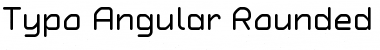 Download Typo Angular Rounded Demo Font
