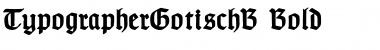 Download TypographerGotisch B Font