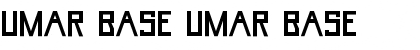 Download Umar Base Umar Base Font