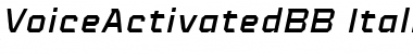 Download Voice Activated BB Font