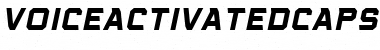 Download Voice Activated Caps BB Font