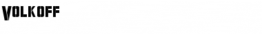 Download Volkoff Font