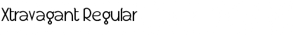 Download Xtravagant Regular Font