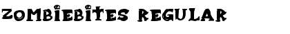 Download Zombiebites Regular Font