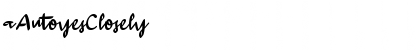 Download aAutoyesClosely Font