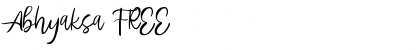 Download Abhyaksa FREE Font Download Abhyaksa FREE Font