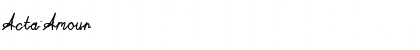 Download Acta:Amour Font Download Acta:Amour Font