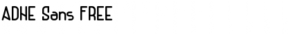 Download ADHE Sans FREE Font