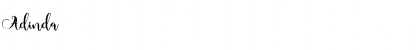 Download Adinda Font