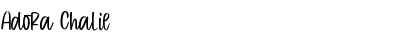 Download Adora Chalie Font Download Adora Chalie Font