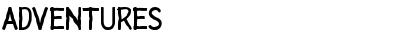Download ADVENTURES Font Download ADVENTURES Font