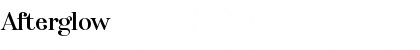 Download Afterglow Font Download Afterglow Font