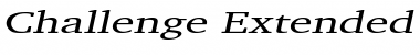 Download Challenge Extended Font