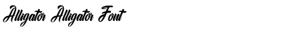 Download Alligator Font
