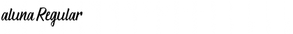 Download aluna Font Download aluna Font