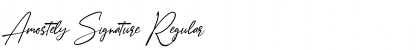 Download Amostely Signature Font