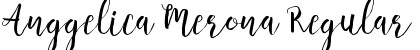 Download Anggelica Merona Font