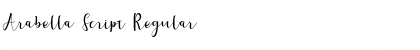 Download Arabella Script Font