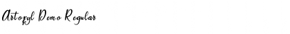 Download Artopyl Demo Font