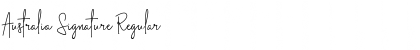 Download Australia Signature Font Download Australia Signature Font