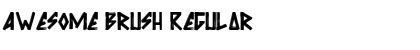 Download Awesome Brush Font