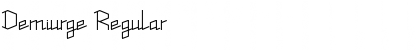 Download Demiurge Font Download Demiurge Font