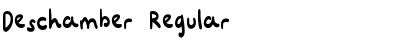 Download Deschamber Font Download Deschamber Font