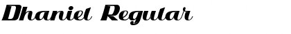 Download Dhaniel Font Download Dhaniel Font