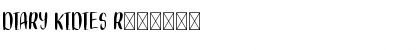 Download DIARY KIDIES Font Download DIARY KIDIES Font
