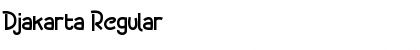Download Djakarta Font Download Djakarta Font