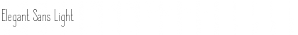 Download Elegant Sans Font