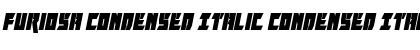 Download Furiosa Condensed Italic Font