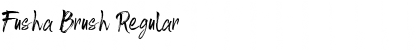 Download Fusha Brush Font