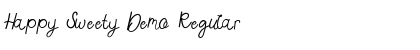 Download Happy Sweety Demo Font