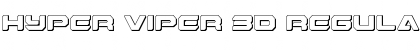 Download Hyper Viper 3D Regular Font