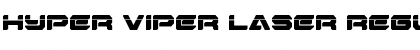 Download Hyper Viper Laser Regular Font