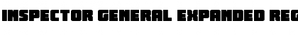 Download Inspector General Expanded Font Download Inspector General Expanded Font