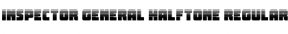 Download Inspector General Halftone Font Download Inspector General Halftone Font