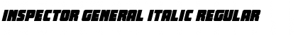 Download Inspector General Italic Font Download Inspector General Italic Font