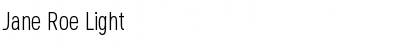 Download Jane Roe Font