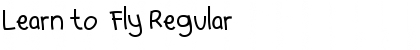 Download Learn to  Fly Font