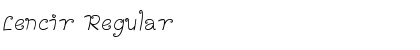 Download Lencir Font