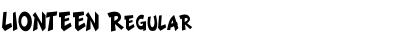 Download LIONTEEN Regular Font Title Preview