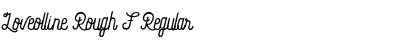 Download Loveolline Rough F Regular Font Title Preview Download Loveolline Rough F Regular Font Title Preview
