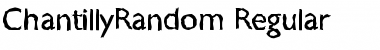 Download ChantillyRandom Font