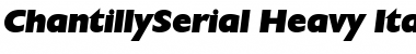Download ChantillySerial-Heavy Font