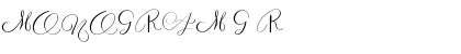Download MONOGRAM G Regular Font