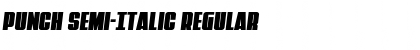 Download Punch Semi-Italic Font
