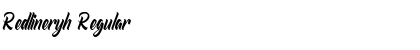 Download Redlineryh Font