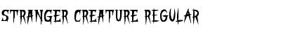 Download STRANGER CREATURE Regular Font